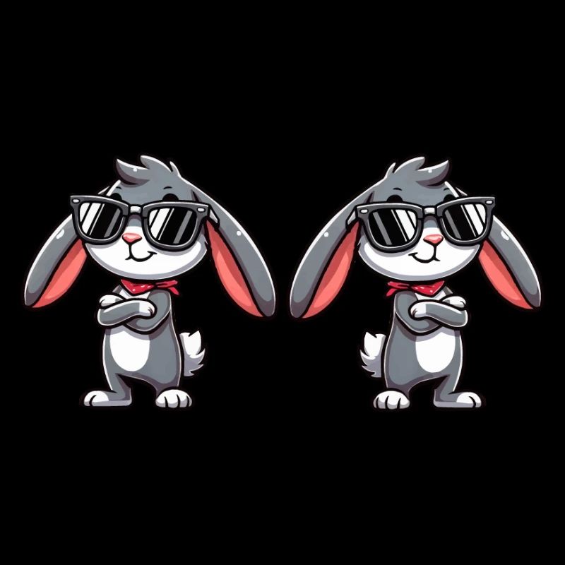 hase comic sonnenbrille 2
