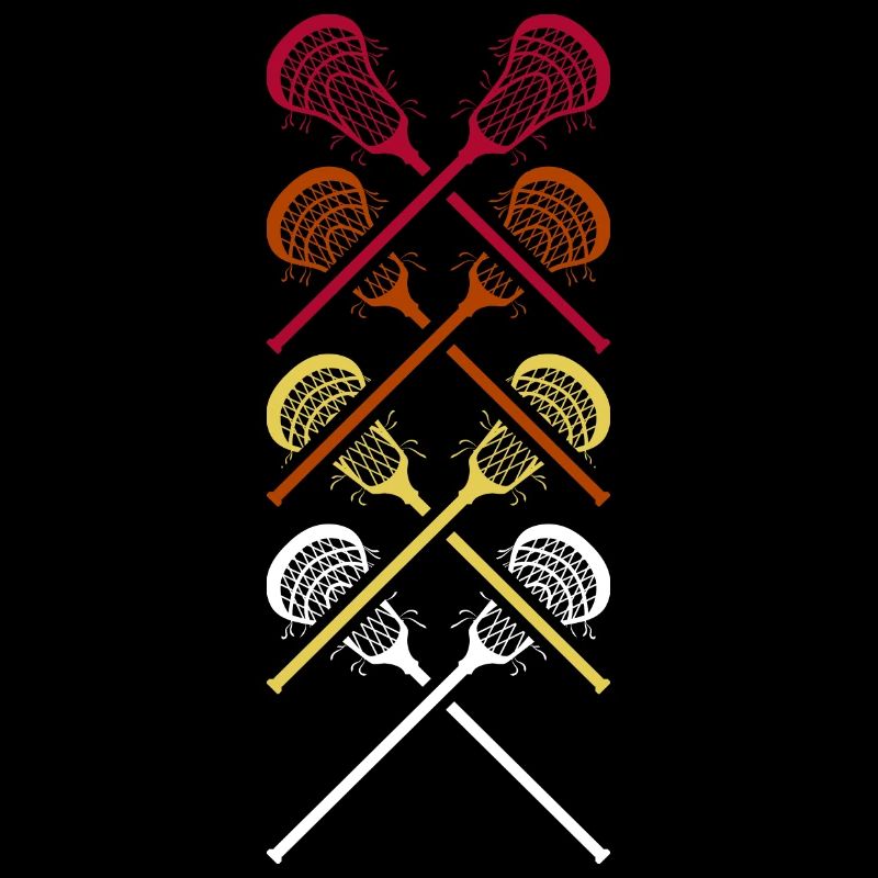 Lacrosse Retro Lacrosse Racket Lacrosse Player
