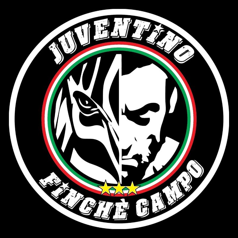 Juventino Emblem Circle Motif