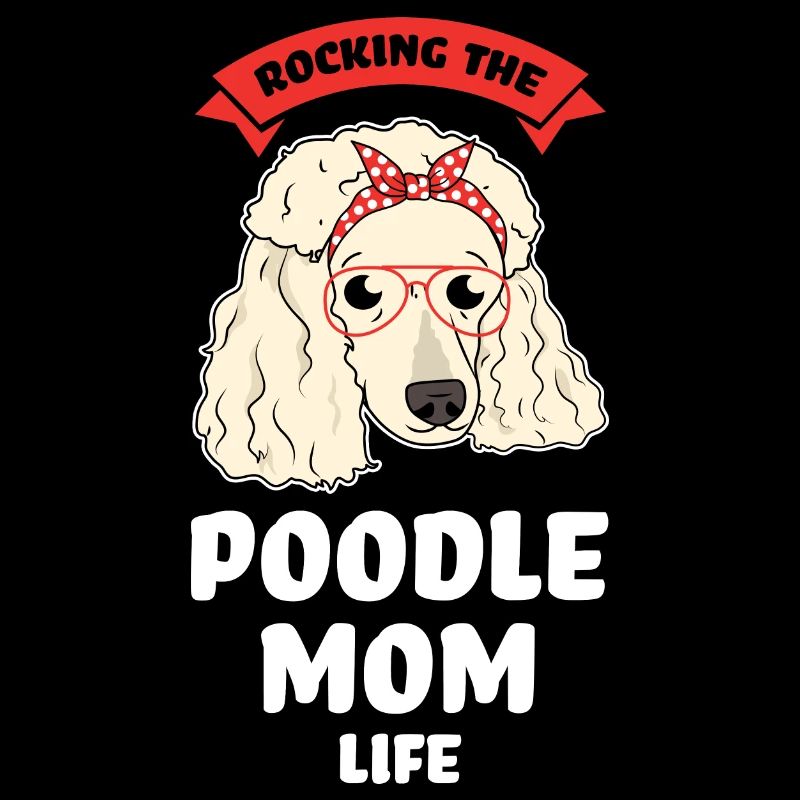 Pudel Pudel Mama Pudel Geschenk