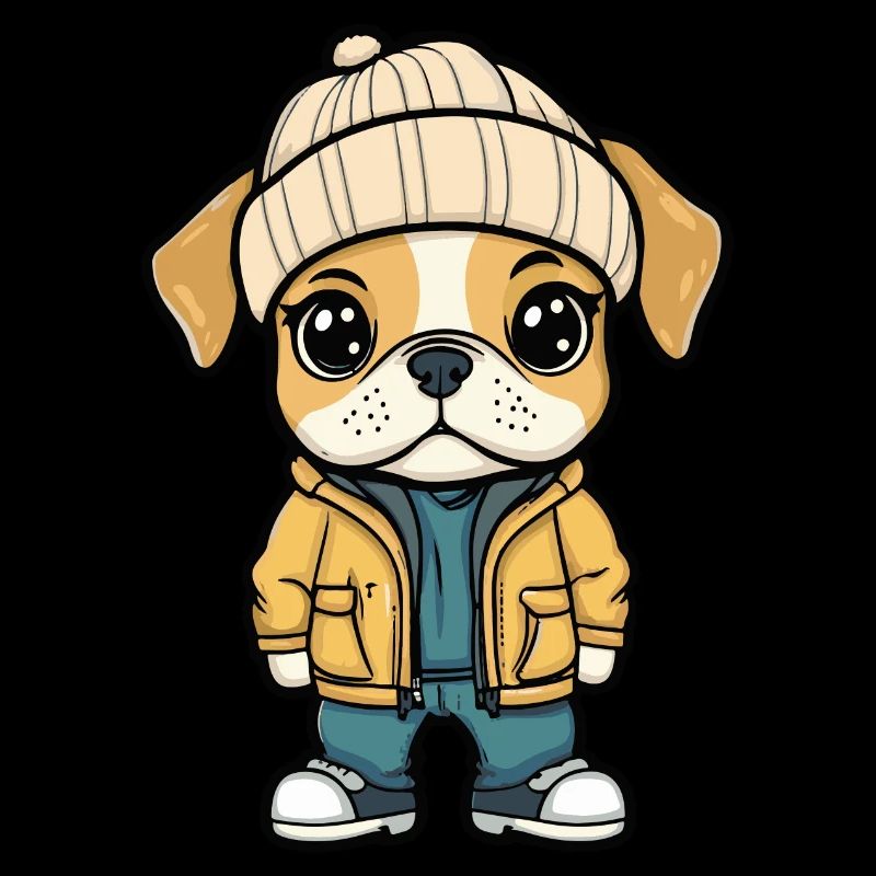 Boxer Chien Élégant