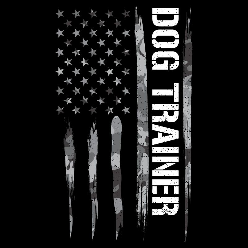 Dresseur de chiens - Drapeau américain
