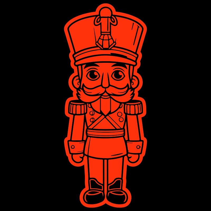 Nutcracker Christmas Icon