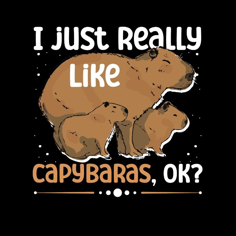 I Just Really Like Capybaras OK Capybara