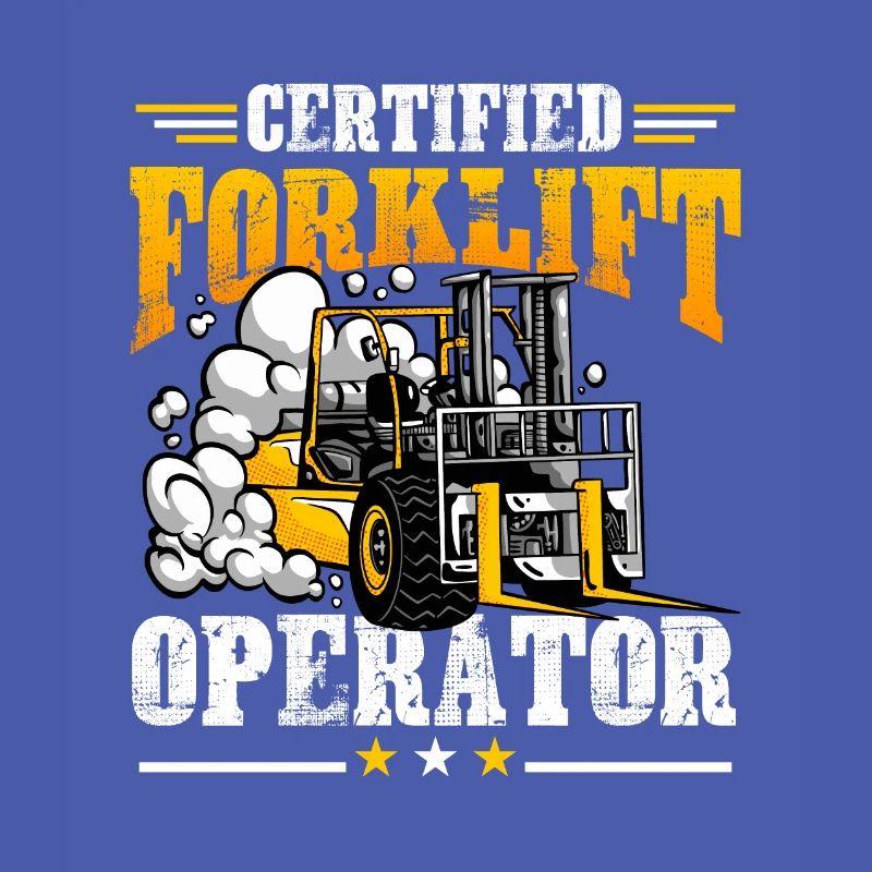 Certified Forklift Operator Gabelstaplerfahrer