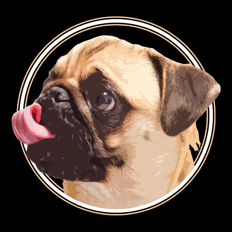 Lustiger Mops