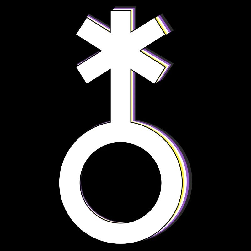 Nonbinary Symbol Non-Binary Nonbinary Artistic