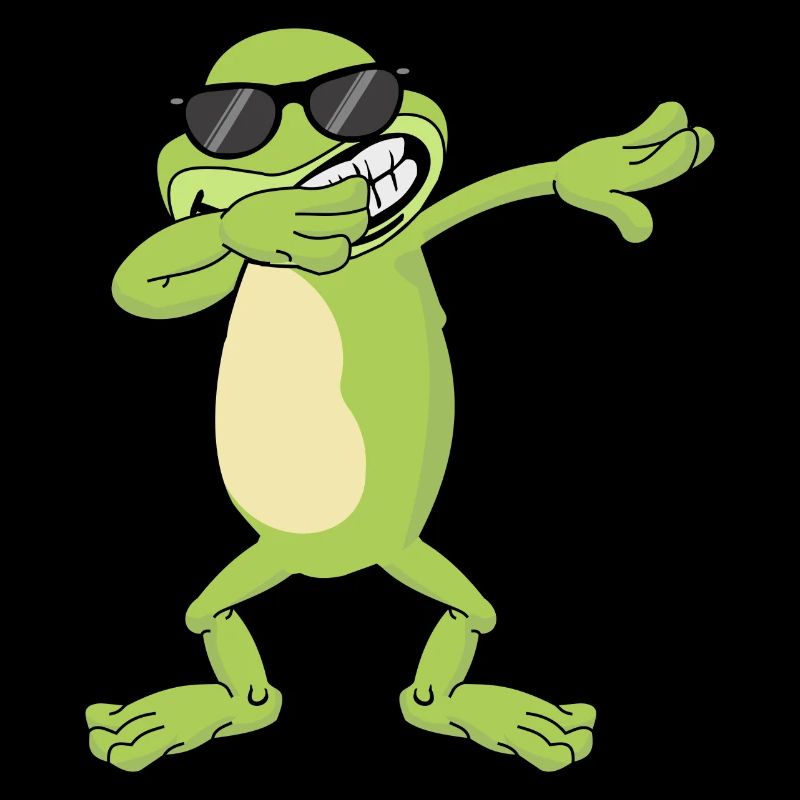 Frog Dabbing Dab Gift