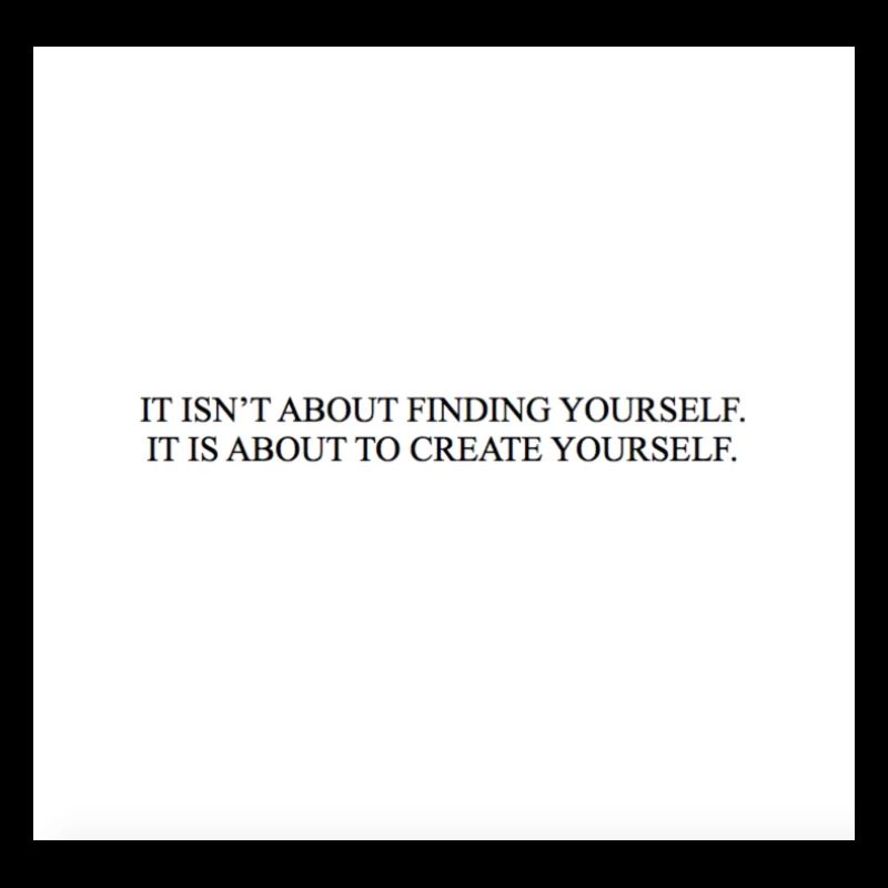 FINDING YOURSELF