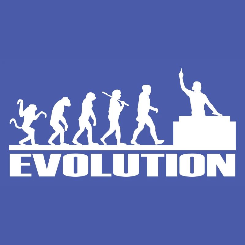 DJ Disc jockey Evolution