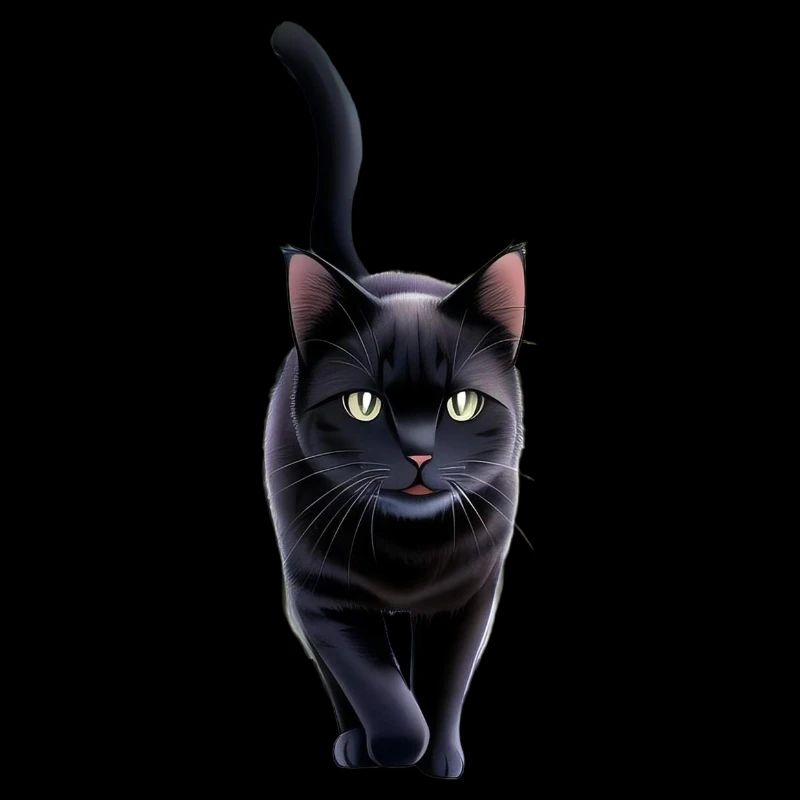 Die Schwarze Katze