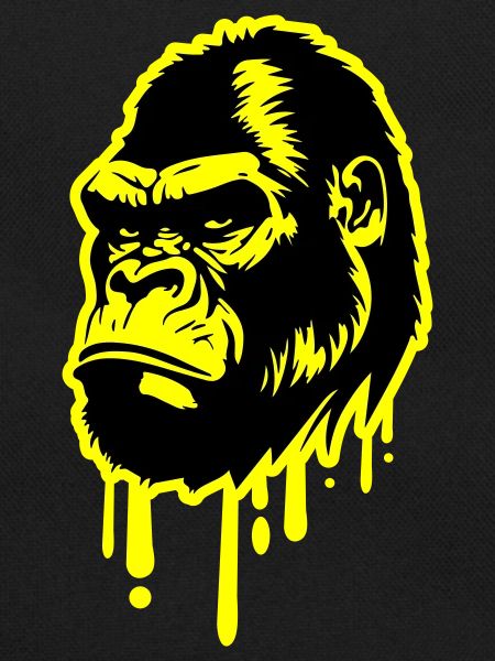 Gorilla Symbol Head