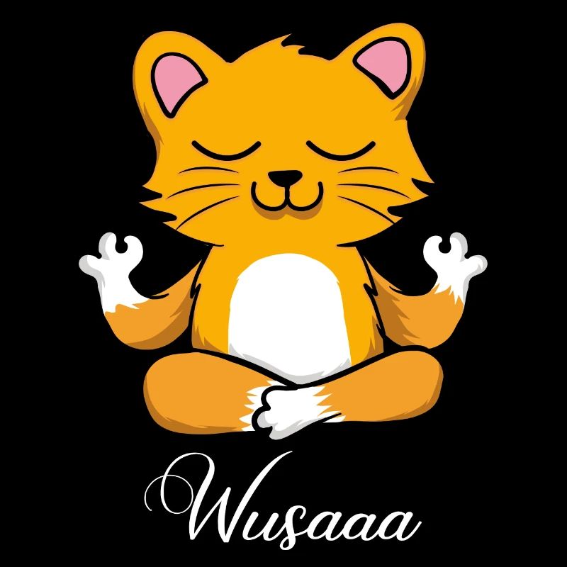 Auszeit Durchatmen Wusaaa Katze