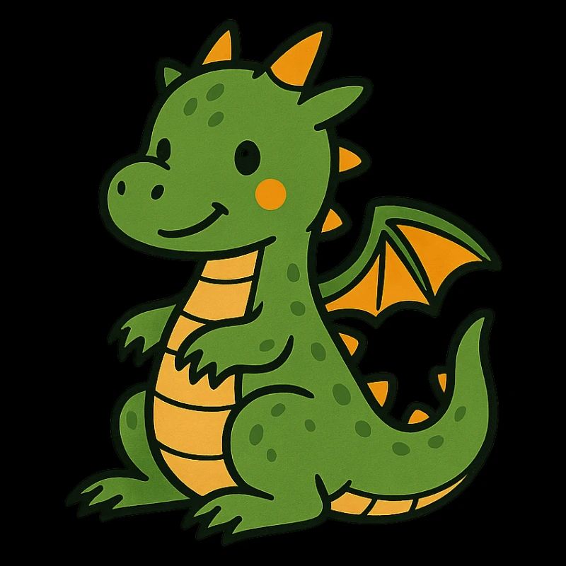 petit bébé dragon mignon