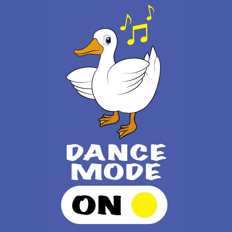 Duck Dancing Saying Dance Mode On