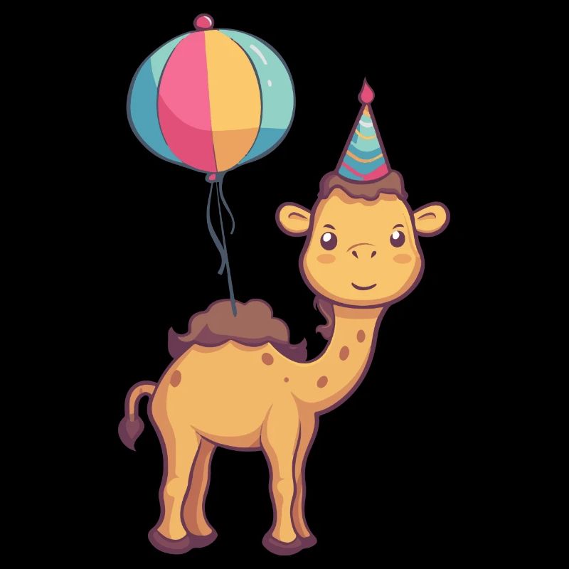 Kamel Geburtstag Comic