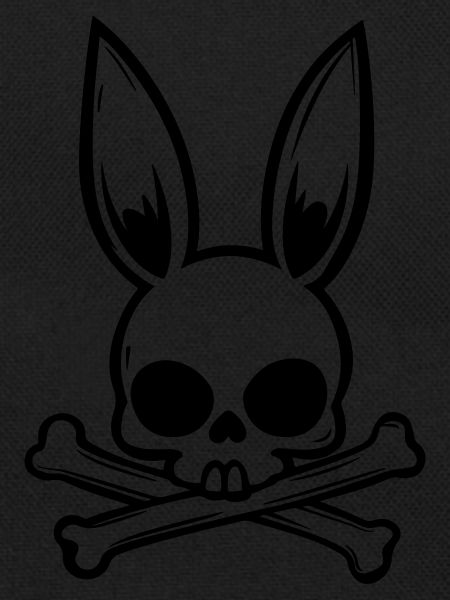 Bunny Easter Skull Skull
