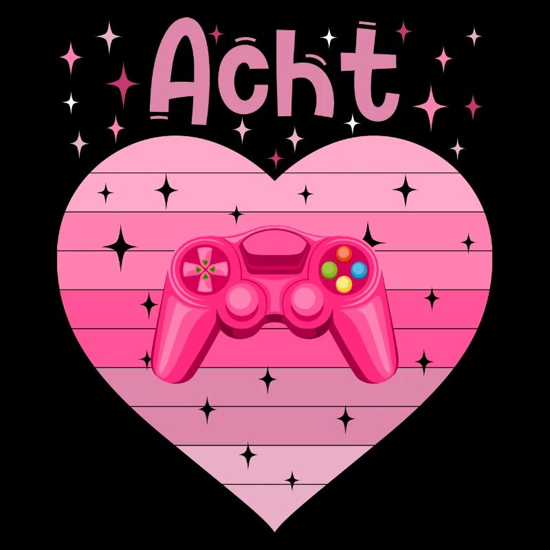 Mädchen Tochter 8. Geburstag Gaming Controller