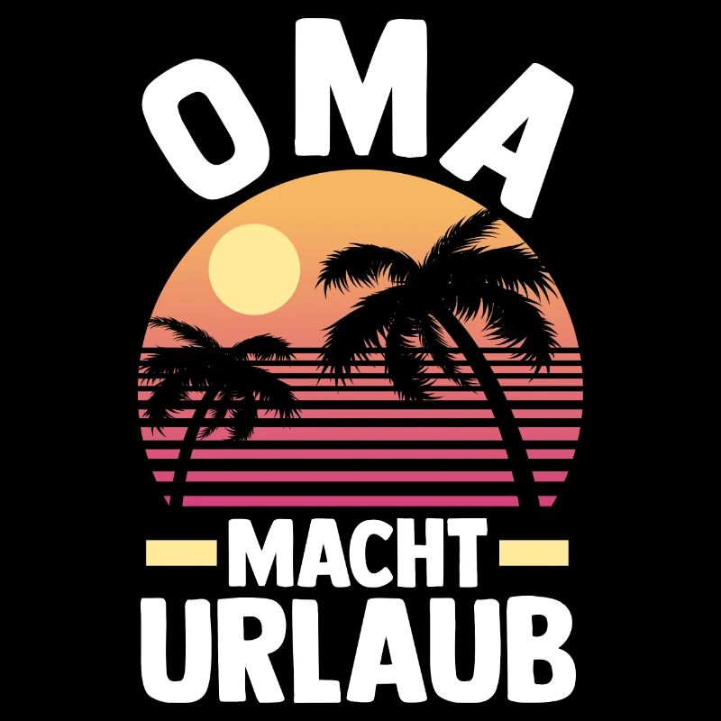 Urlaub Urlauberin Großmutter Oma