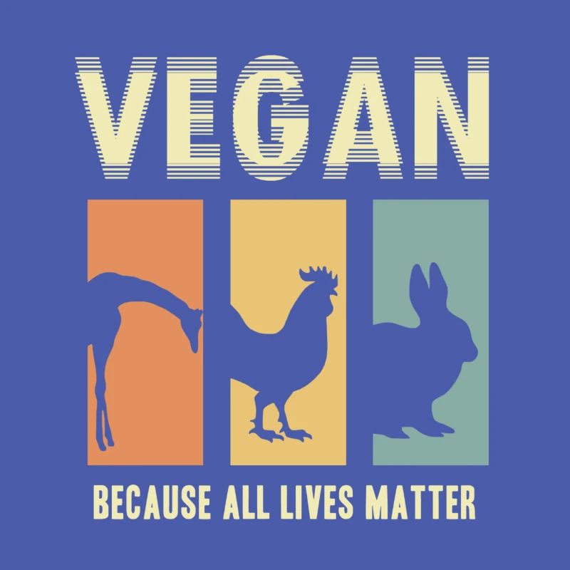 Vegan parce que toutes les vies comptent Chaque vie compte