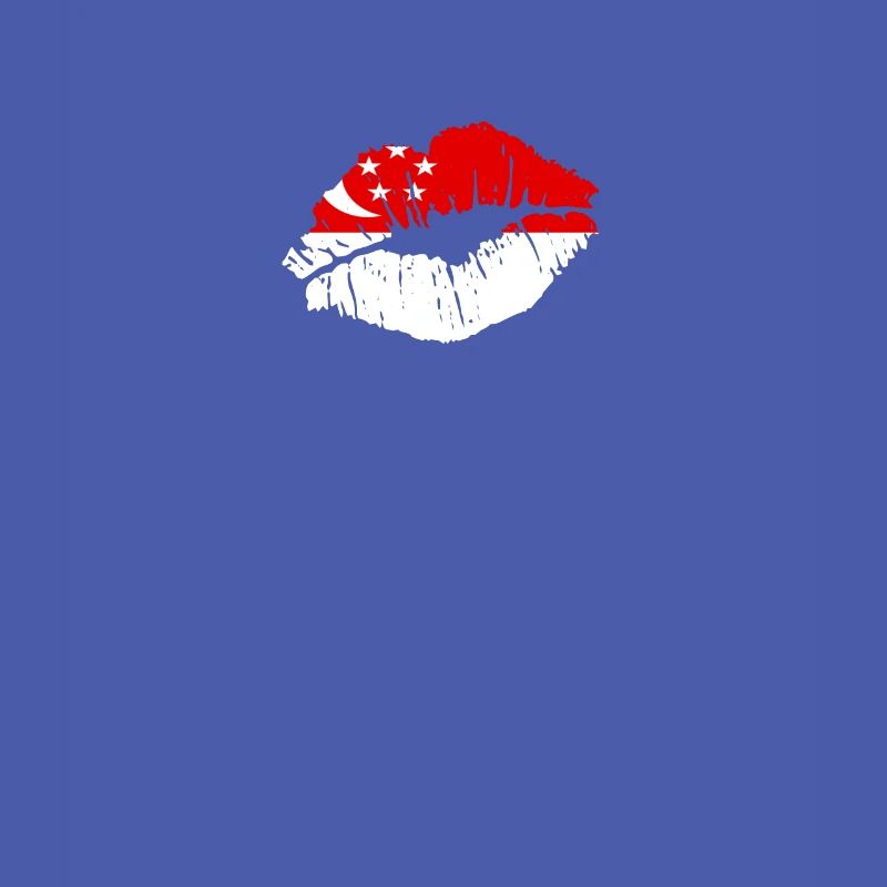 Drapeau de Singapour Pays Native Ancestry Pride