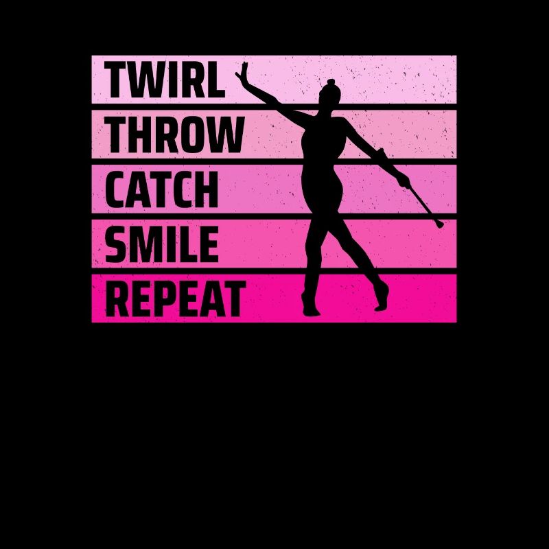 Majorette dancer drum major