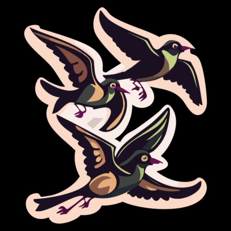 Volée d’oiseaux