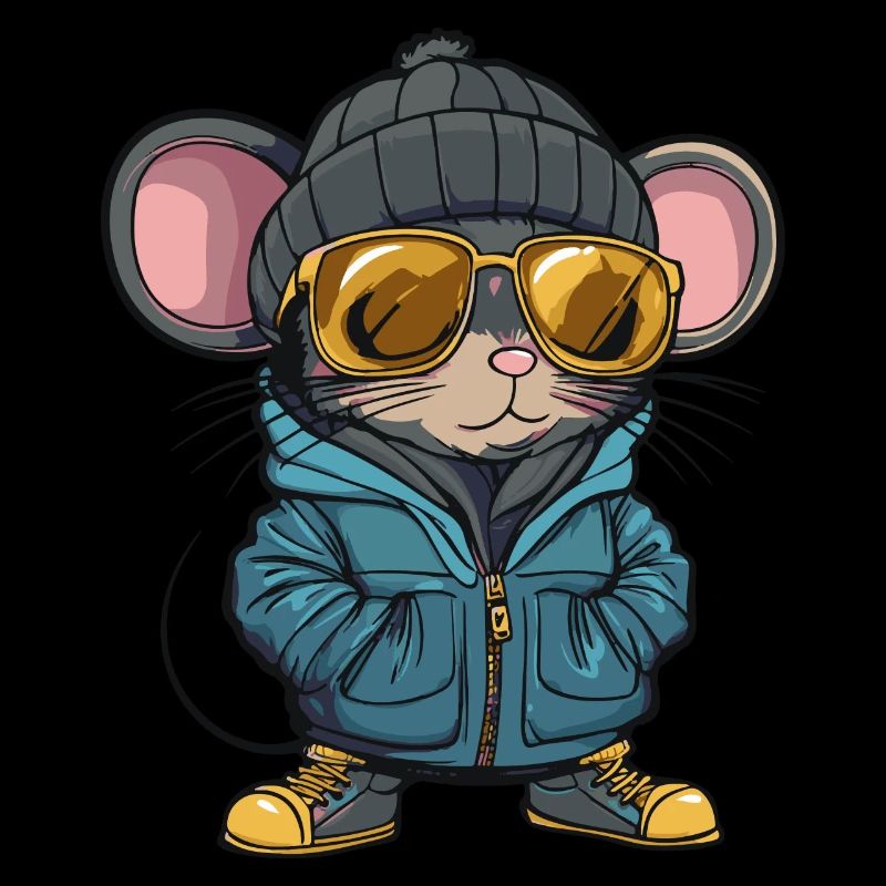 Mouse Winter Comic