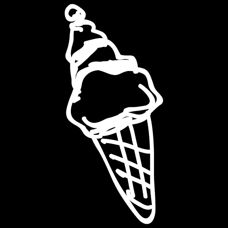 Ein leckeres Eis in der Eisdiele kaufen