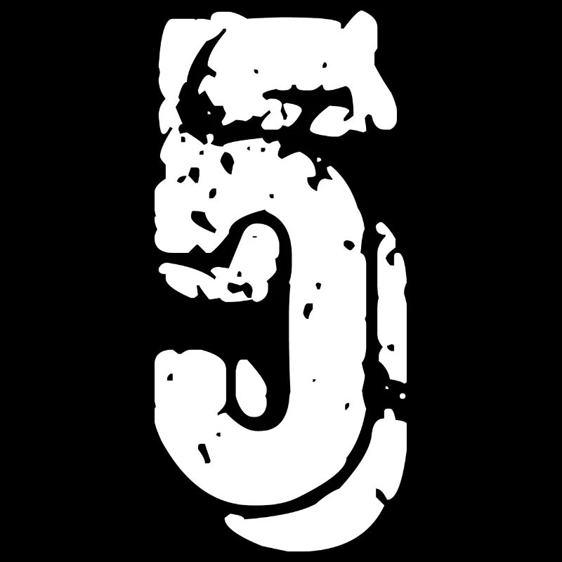5 Number jersey