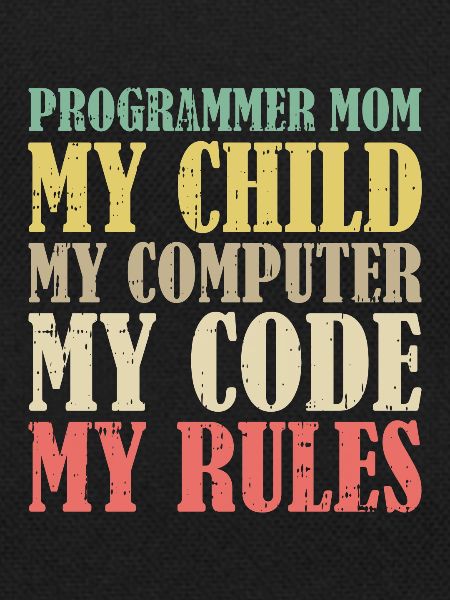 Entwickler Coder Programmierer Mama