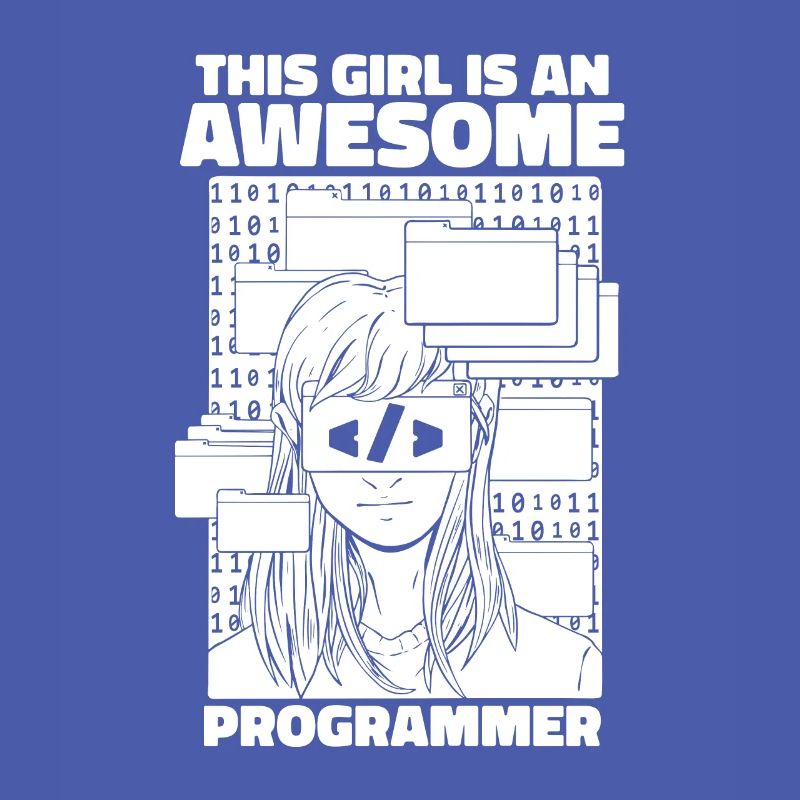 Developer Coder Programmer Girl