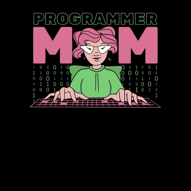 Développeur Coder Programmeur Mère
