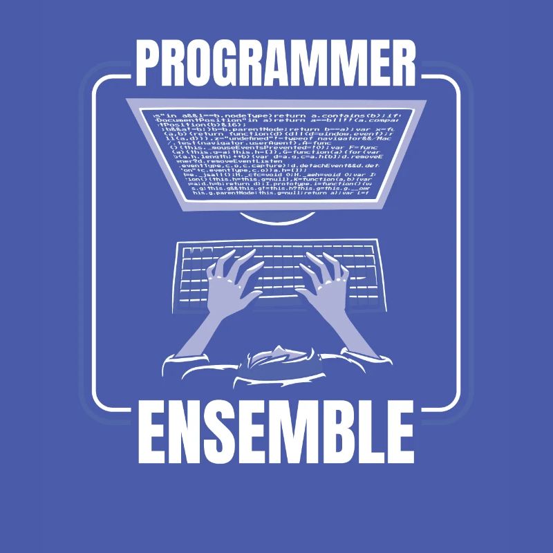 Développeur Coder Programmeur Ensemble