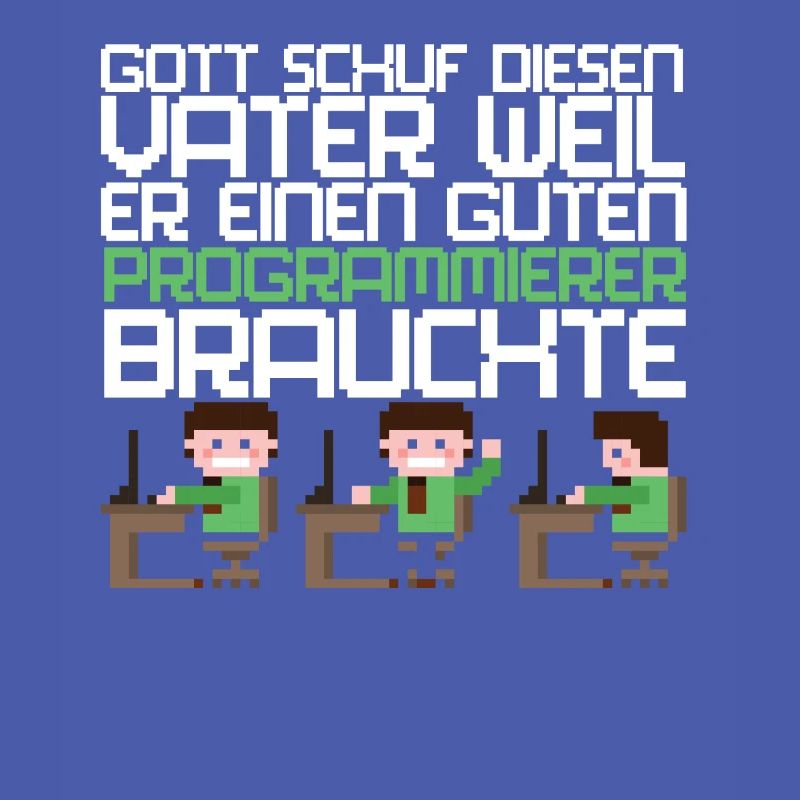 Entwickler Coder Programmierer Vater