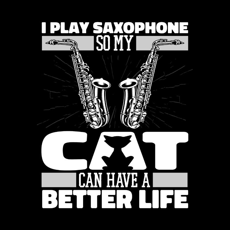 Saxophone Saxophone Cat
