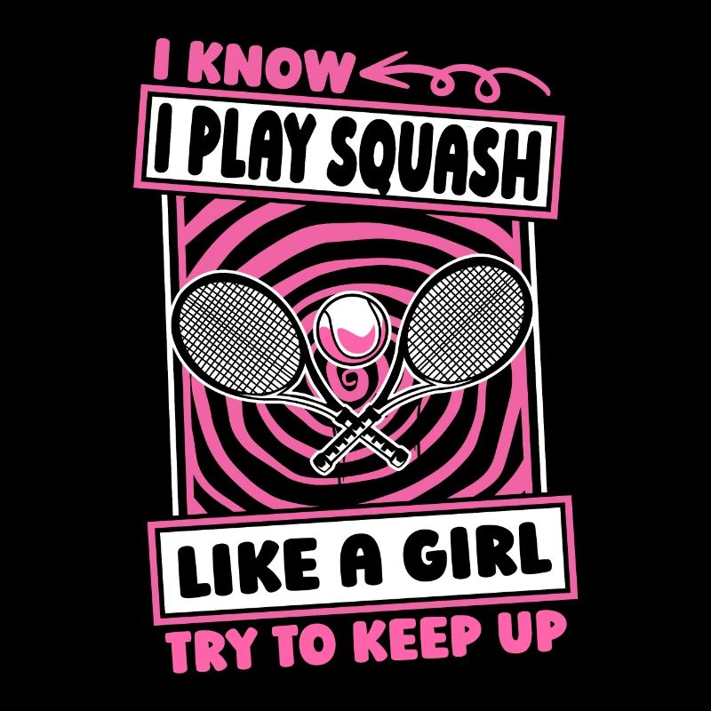 Fille de squash
