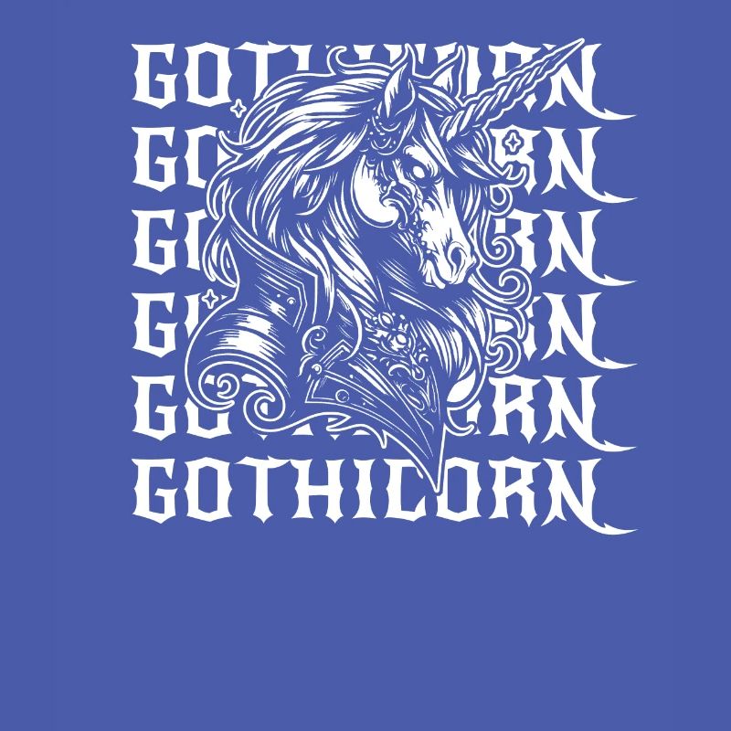 Gothic Einhorn Gothicorn