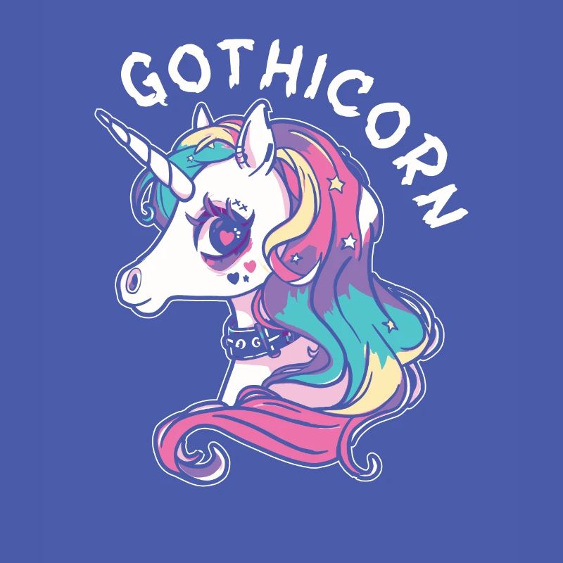Gothic Einhorn Gothicorn