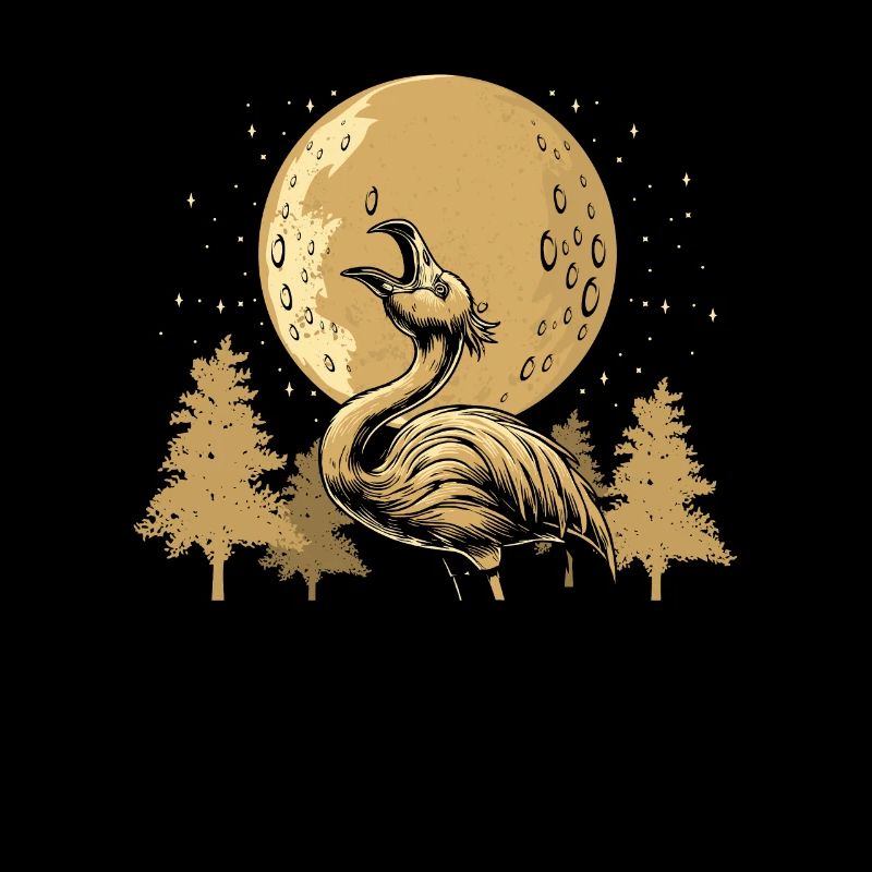 Flamingo Moon Howling