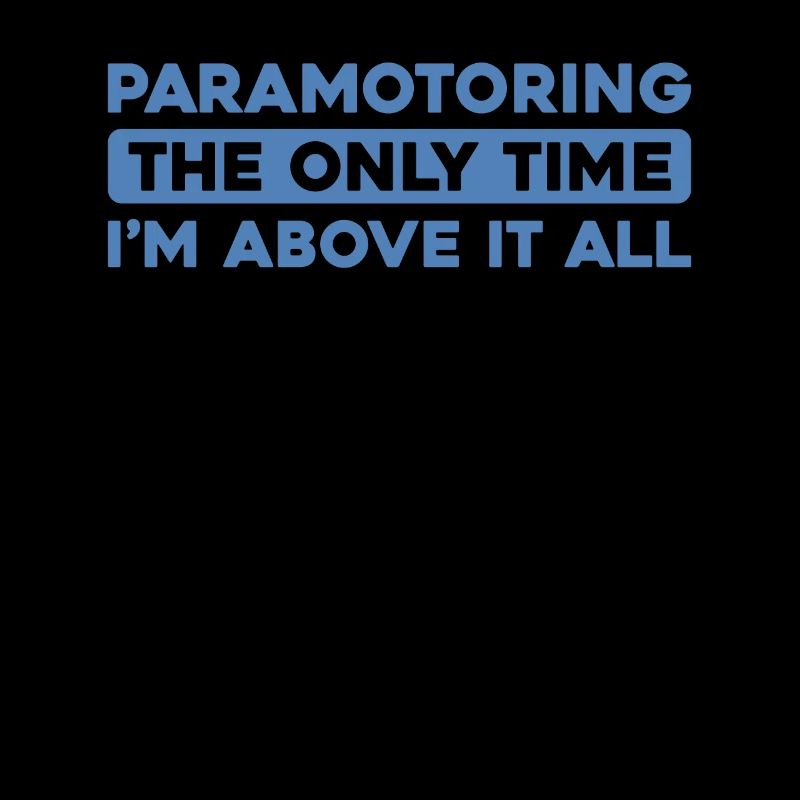 Paramotor paragliding