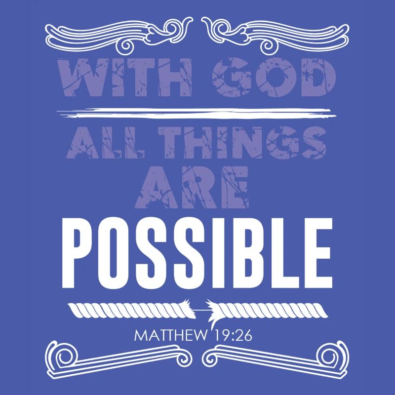 Bible God Everything Possible