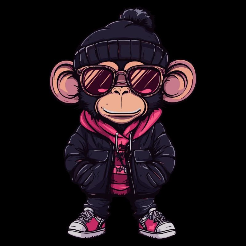 Monkey Winter Comic