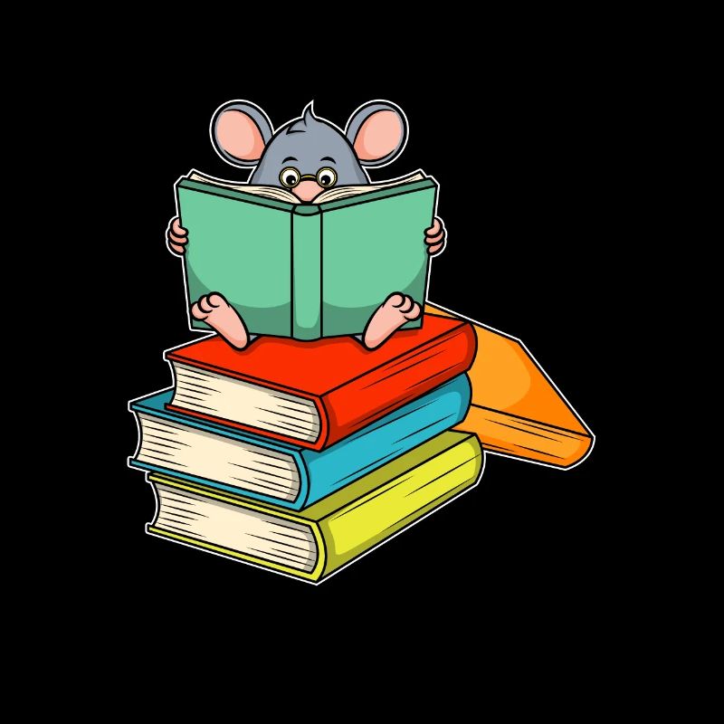 Lecture Fox Bookworm Idée cadeau de Noël