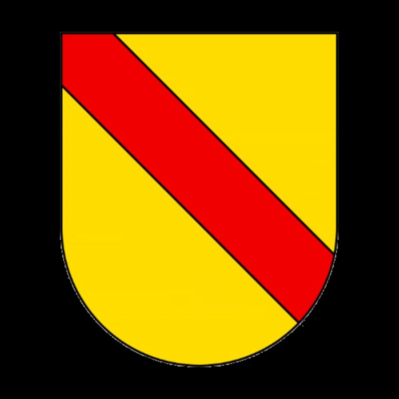 Badisches Wappen einfach