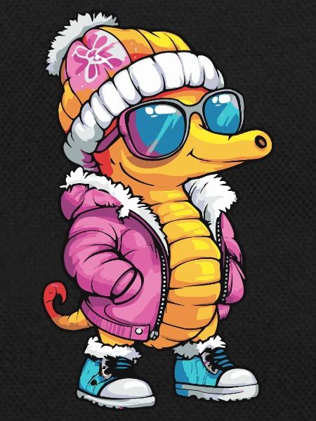 Seepferd Winter