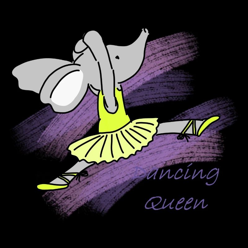 Dancing Queen elephant gift