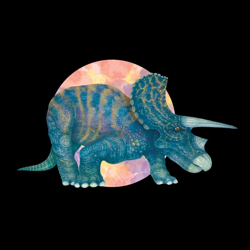 Ein wilder Dinosaurier