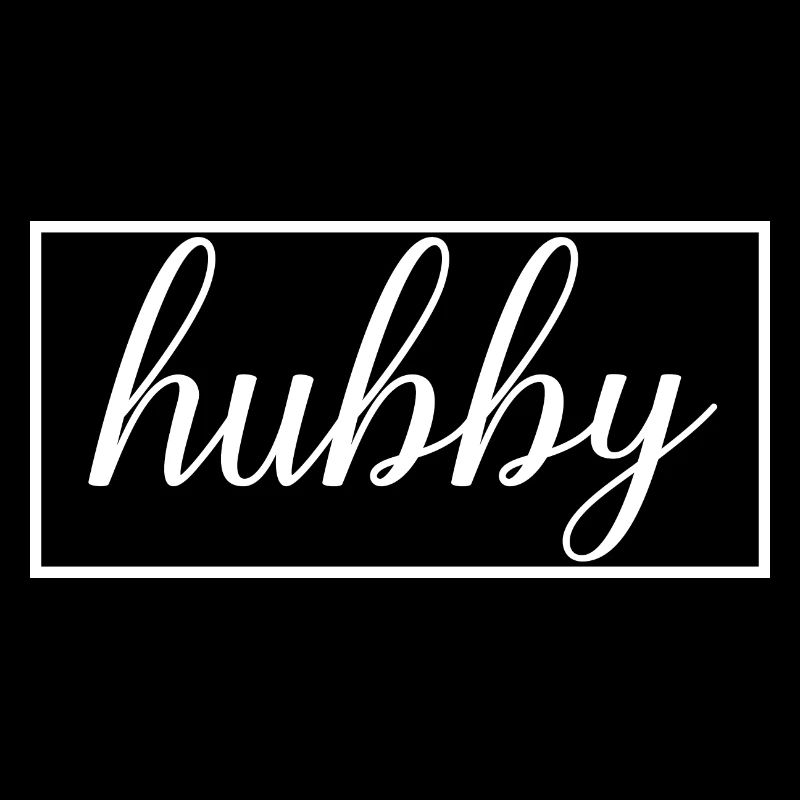 Hubby Matching Engagement Wedding Honeymoon