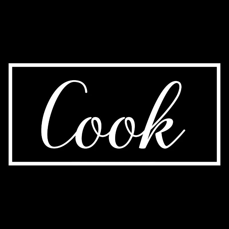 Cook Proud Graduated Culinary Art Student